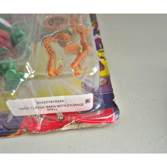Playmates Teenage Mutant Ninja Turtles Raphael Storage Shell Figure Collectible - Picture 9 of 16